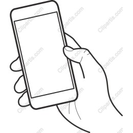 Hand Holding Smartphone