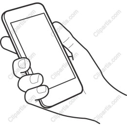 Hand Holding Smartphone