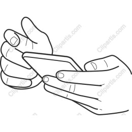 Hands Holding Smartphone