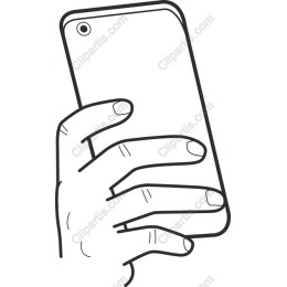 Hand Holding Smartphone