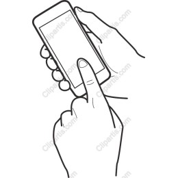 Hand Holding Smartphone