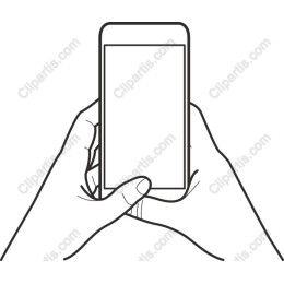 Hands Holding Smartphone
