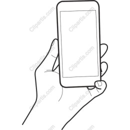 Hand Holding Smartphone
