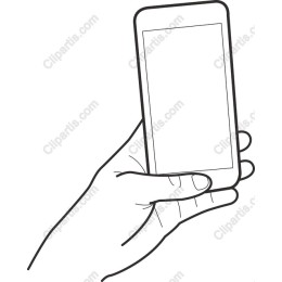 Hand Holding Smartphone