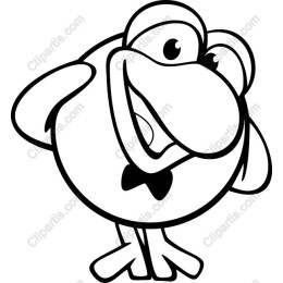 Cheerful Cartoon Bird