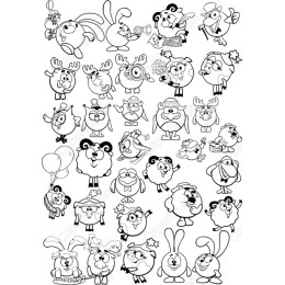 Whimsical Cartoon Character Bundle