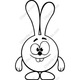 Playful Cartoon Bunny