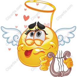 Whimsical Cherub Emoji