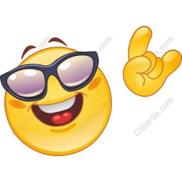 Sunglasses Smiling Emoticon