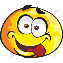 Cheerful Cartoon Face