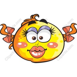Cheerful Cartoon Smiley