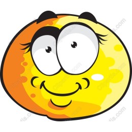Joyful Cartoon Character