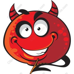Playful Cartoon Devil