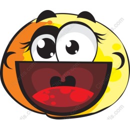 Cheerful Cartoon Face