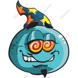 Whimsical Blue Creature