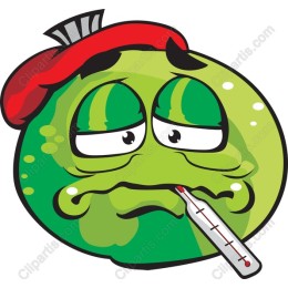 Sickly Sweet Green Character