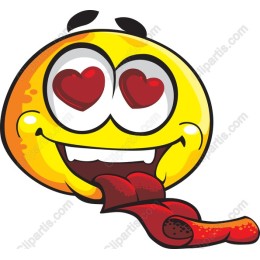 Love-Struck Emoji Clipart