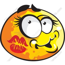 Cheerful Kissy Face