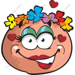 Joyful Floral Character