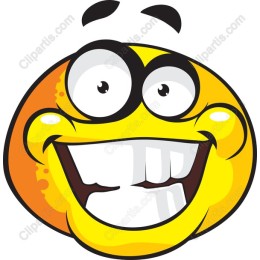Cheerful Cartoon Smiley Face