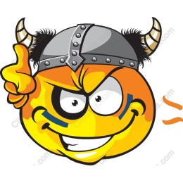 Vibrant Viking Emoji