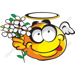 Happy Angel Smiley