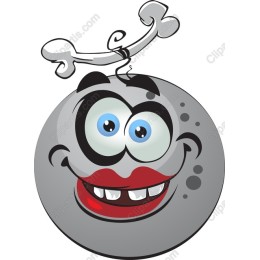 Cheerful Cartoon Bomb