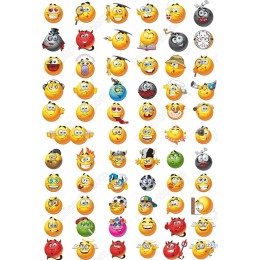 Emoticon Bundle: 100 Unique