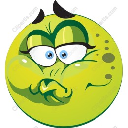 Quirky Green Character