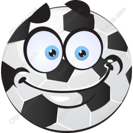 Cheerful Soccer Ball