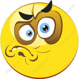 Grumpy Emoji