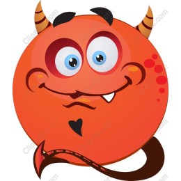 Cheerful Red Monster