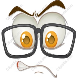 Curious Glasses Character