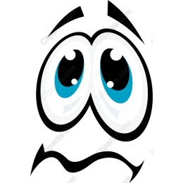 Sad Cartoon Face
