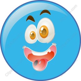 Cheerful Cartoon Face