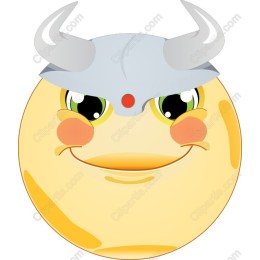 Playful Horned Character
