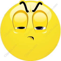 Expressive Yellow Smiley Emoji