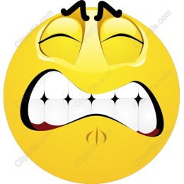 Frustrated Smiley Emoji