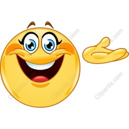 Cheerful Smiley Emoticon