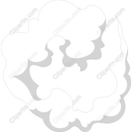 Elegant Swirling Cloud