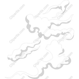 Elegant Flowing Cloud