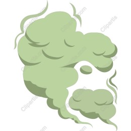 Stylized Green Smoke