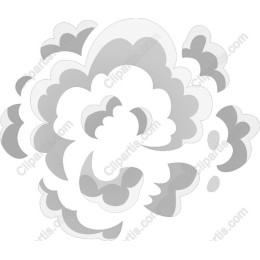 Stylized Gray Cloud