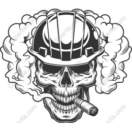Hard Hat Skull