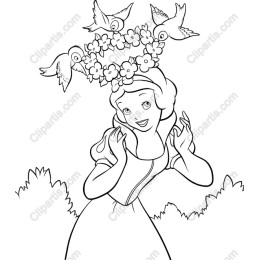 Enchanting Princess Floral Crown