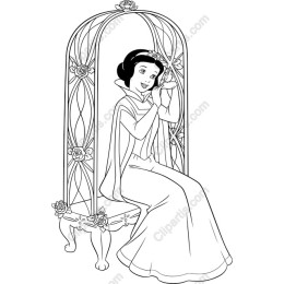Whimsical Princess in Archway