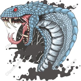 Fierce Blue Cobra