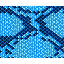 Blue Geometric Texture