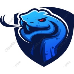 Fierce Blue Serpent