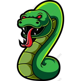 Fierce Green Snake
